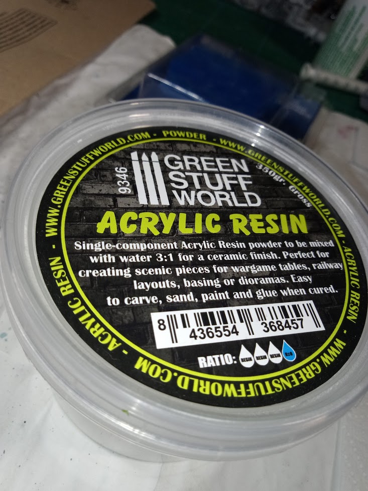 GreenStuffWorld - acrylic resine