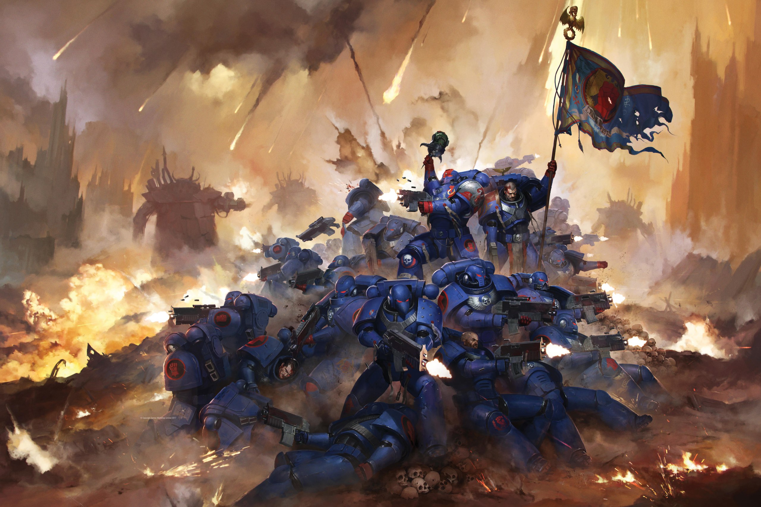 La bataille de CFM-20 : défi de peinture Warhammer 40k - L'atelier des  artistes - Le forum de Colorfulminis